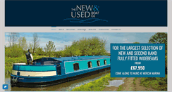 Desktop Screenshot of newandusedboat.co.uk
