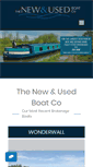 Mobile Screenshot of newandusedboat.co.uk