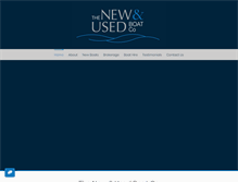 Tablet Screenshot of newandusedboat.co.uk